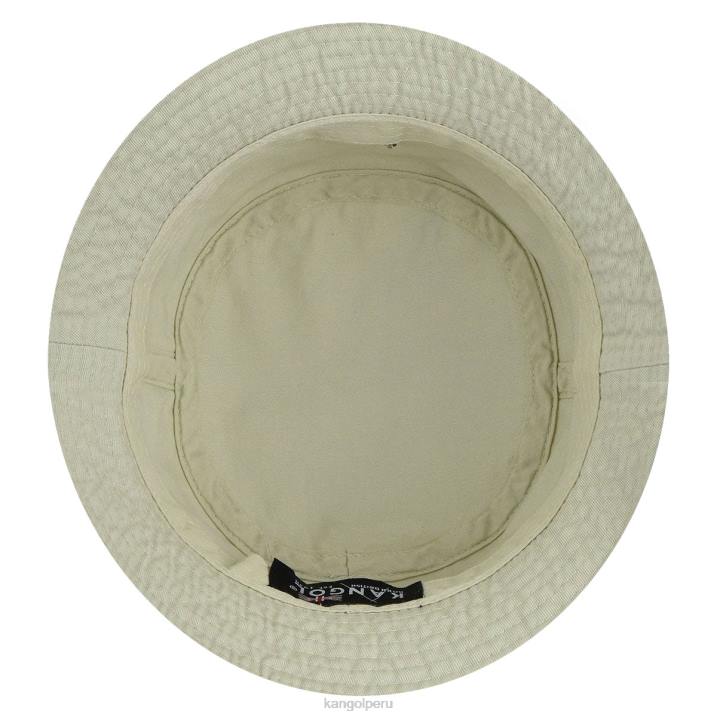 sombrero de pescador lavado unisexo Kangol accesorios caqui B4VR579