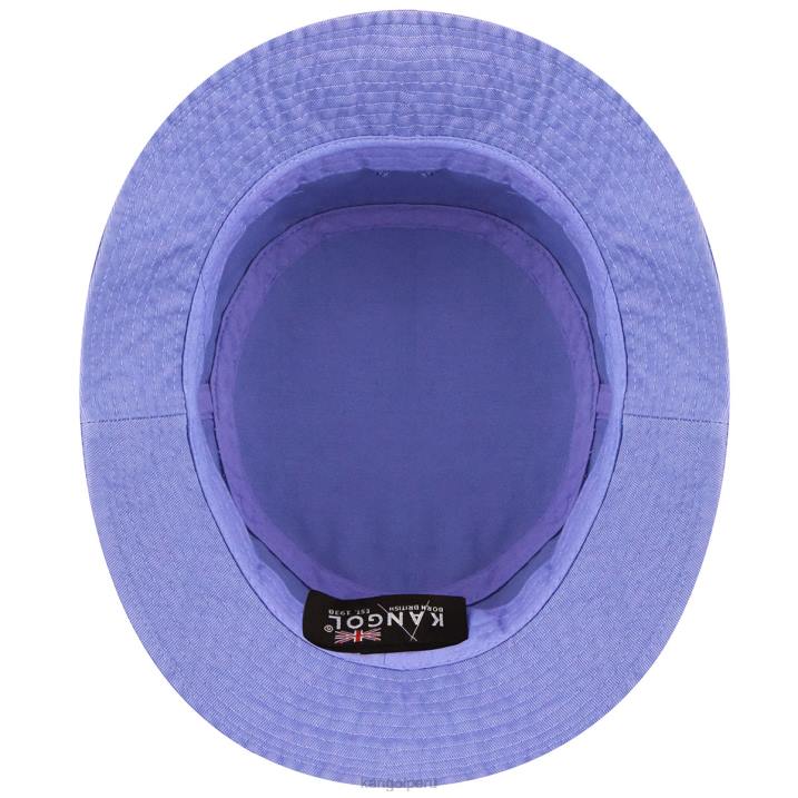 sombrero de pescador lavado unisexo Kangol accesorios lila helado B4VR588