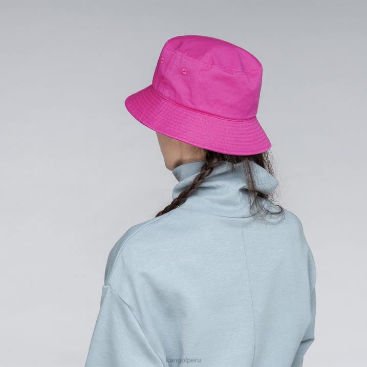 sombrero de pescador lavado unisexo Kangol accesorios rosa electrico B4VR587