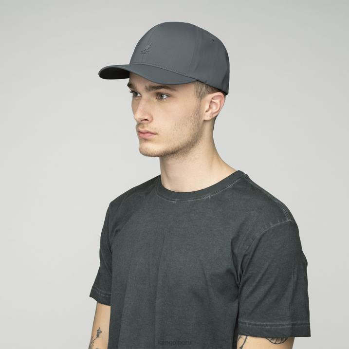 tapa delta flexfit unisexo Kangol accesorios gris oscuro B4VR389