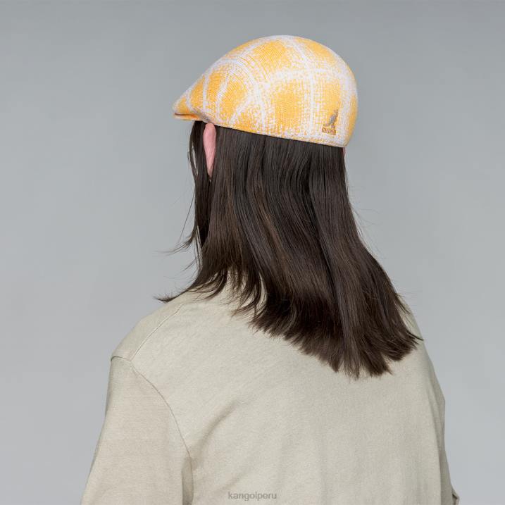 tela escocesa del grunge 507 unisexo Kangol accesorios albaricoque cálido/blanco B4VR230