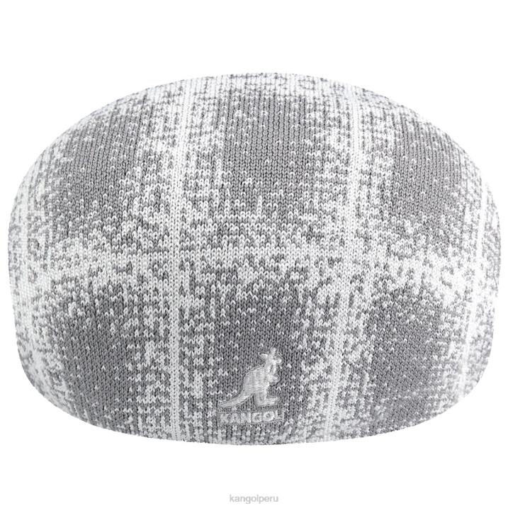 tela escocesa del grunge 507 unisexo Kangol accesorios gris blanco B4VR228