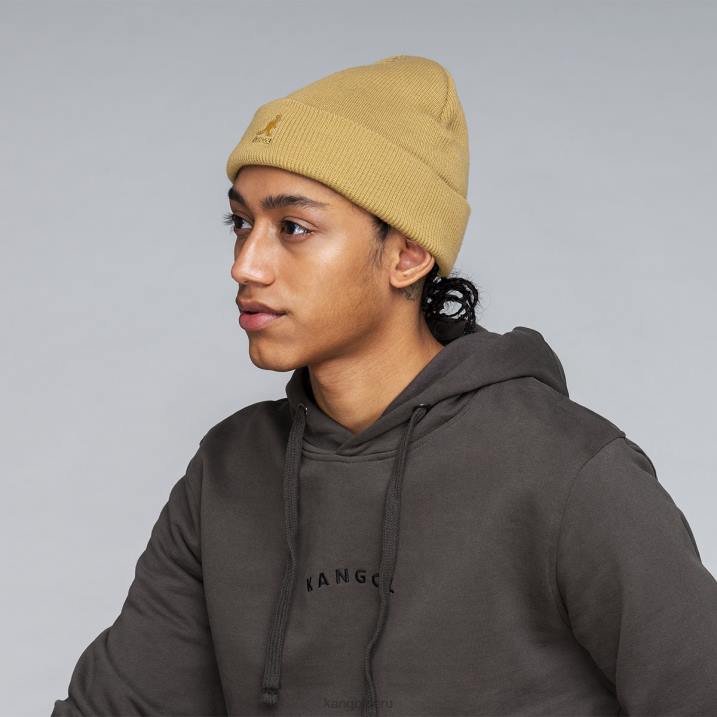 tirador de puño de acrílico unisexo Kangol accesorios camello B4VR844