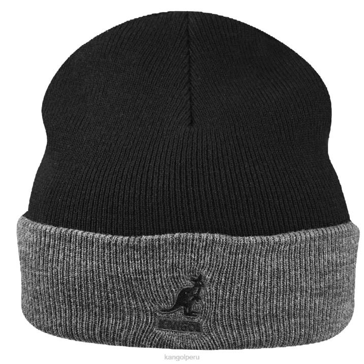 tirador de puño de acrílico unisexo Kangol accesorios franela negra/oscura B4VR842