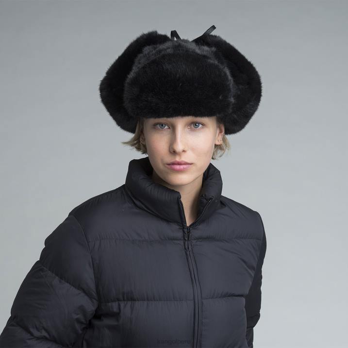 trampero de piel sintética unisexo Kangol accesorios negro B4VR861