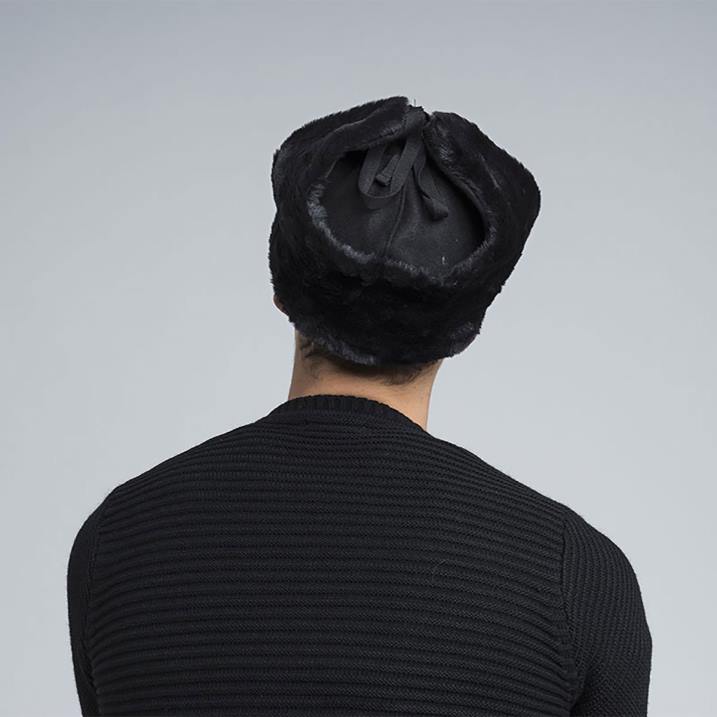 ushanka de lana unisexo Kangol accesorios negro B4VR851
