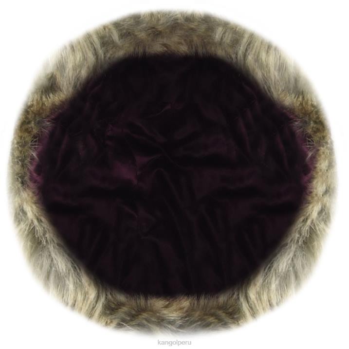 ushanka de lana unisexo Kangol accesorios vino B4VR853