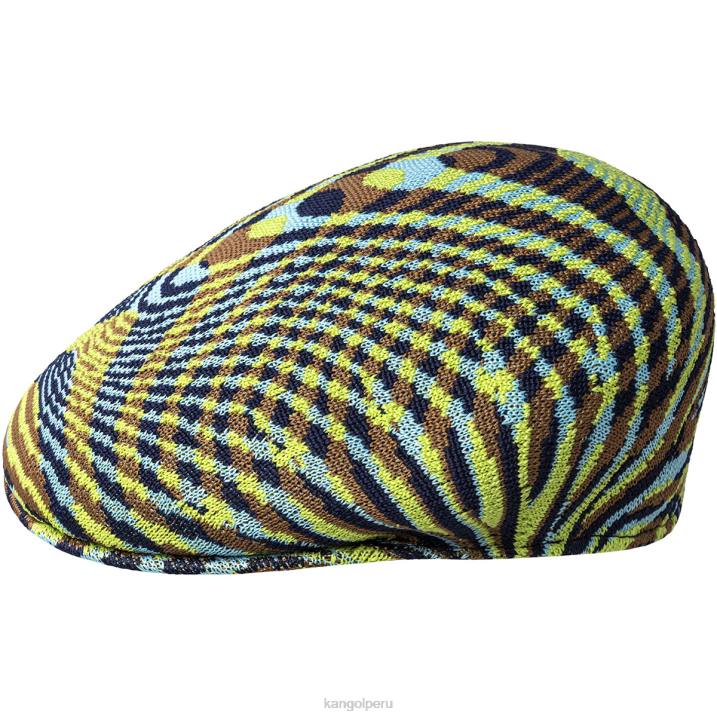 viaje salvaje 504 unisexo Kangol accesorios lima bio/azul oscuro/beige B4VR96