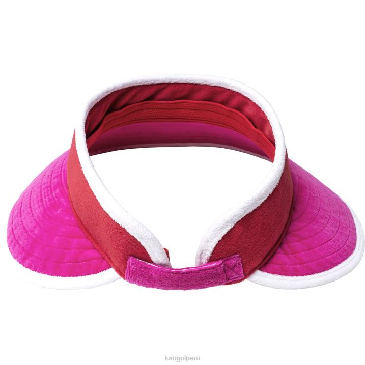 visera del lado de la playa unisexo Kangol accesorios brillo rosa eléctrico/cereza B4VR911