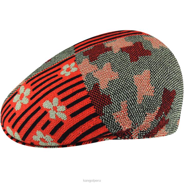voltereta naturaleza 504 unisexo Kangol accesorios brillo verde aceite/cereza B4VR48
