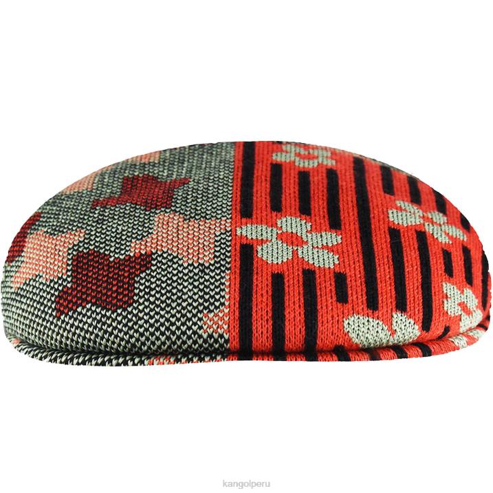 voltereta naturaleza 504 unisexo Kangol accesorios brillo verde aceite/cereza B4VR48