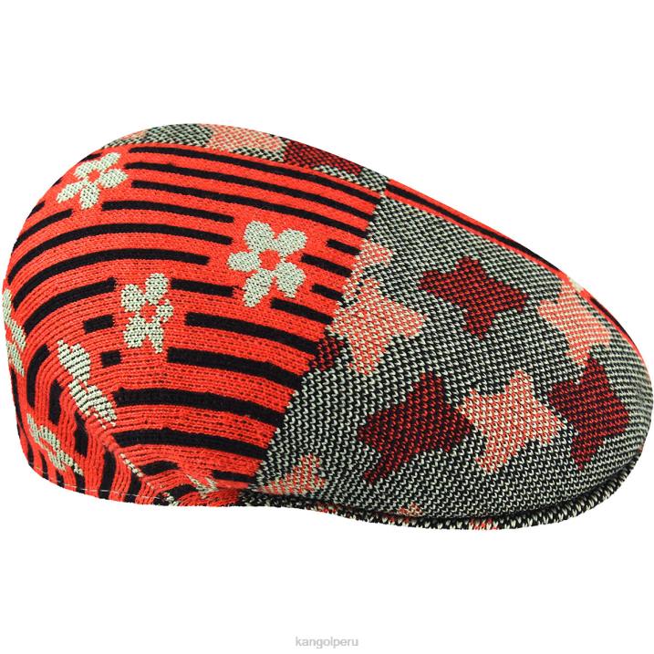 voltereta naturaleza 504 unisexo Kangol accesorios brillo verde aceite/cereza B4VR48