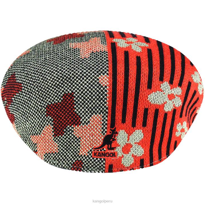 voltereta naturaleza 504 unisexo Kangol accesorios brillo verde aceite/cereza B4VR48