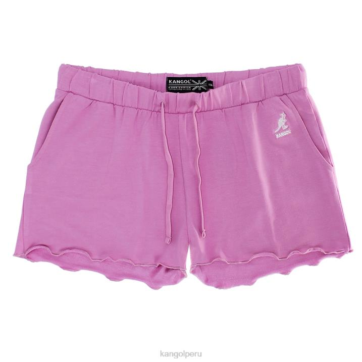 pantalones cortos con volantes mujer Kangol pantalones ciclamen B4VR1074