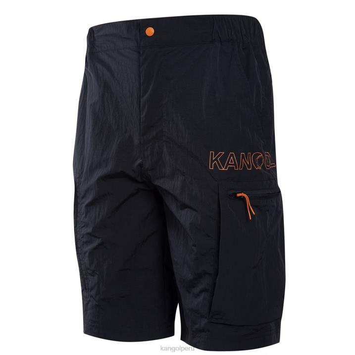 pantalones cortos fuera de este mundo unisexo Kangol pantalones negro B4VR994