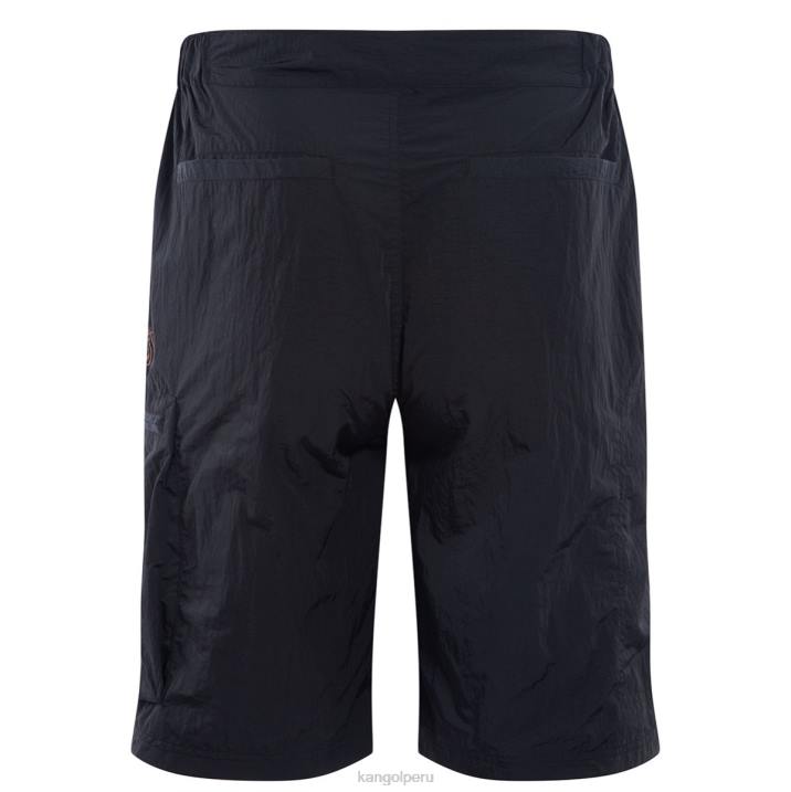 pantalones cortos fuera de este mundo unisexo Kangol pantalones negro B4VR994
