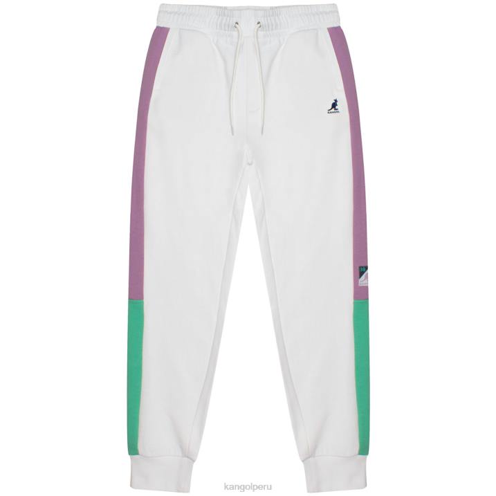 corredor retro unisexo Kangol pantalones combo blanco B4VR1038