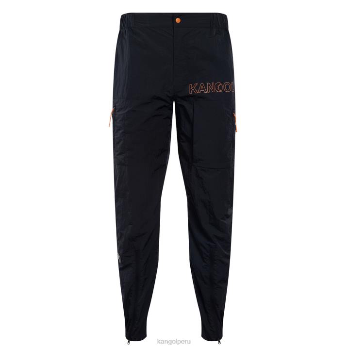 fuera de este mundo pantalones unisexo Kangol pantalones negro B4VR998