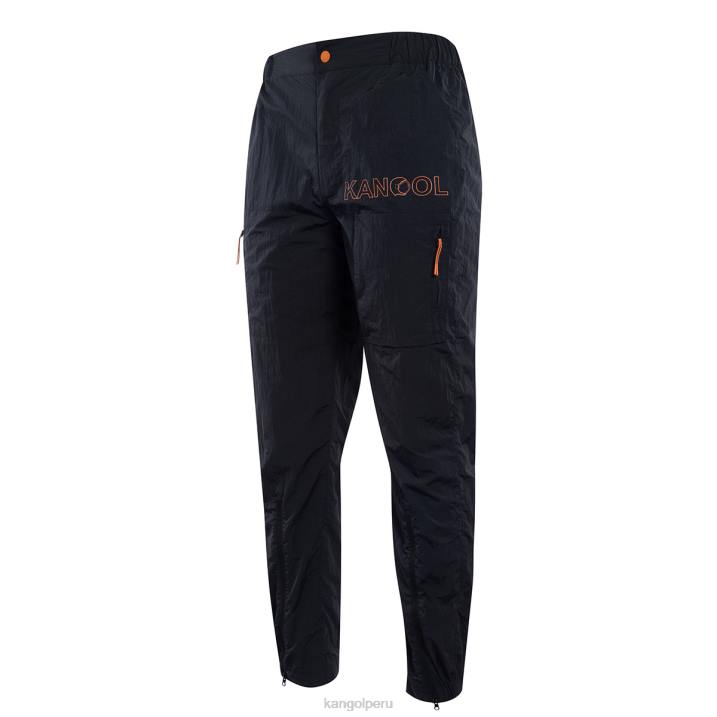 fuera de este mundo pantalones unisexo Kangol pantalones negro B4VR998