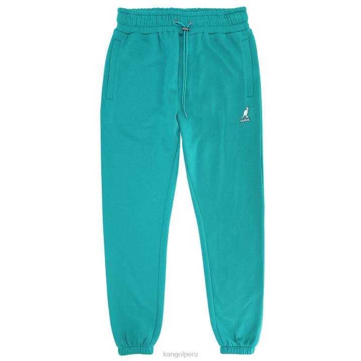 jogger bordado hombres Kangol pantalones Esmeralda B4VR1056