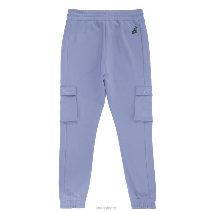jogger de interbloqueo unisexo Kangol pantalones lila helado B4VR1081