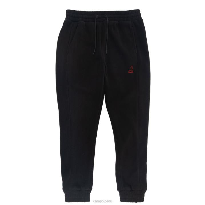 jogger de lana unisexo Kangol pantalones negro azabache B4VR1083