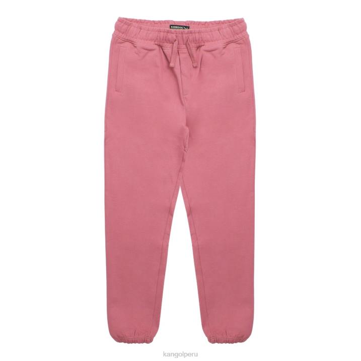 jogger perfecto de lujo unisexo Kangol pantalones mesa rosa B4VR1087