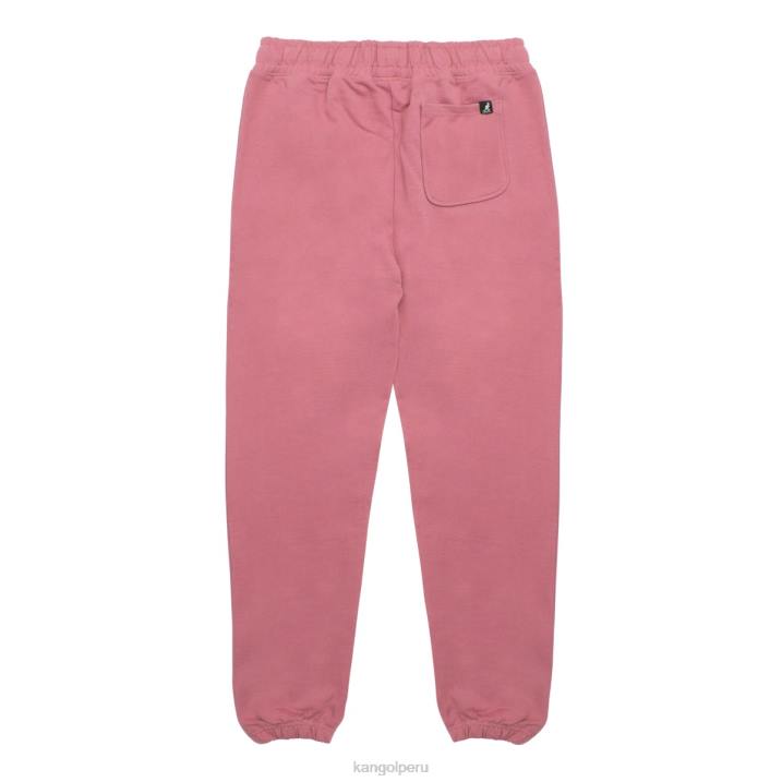 jogger perfecto de lujo unisexo Kangol pantalones mesa rosa B4VR1087