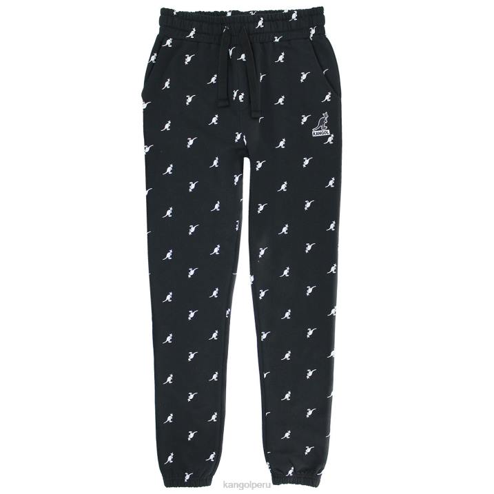 joggers aop unisexo Kangol pantalones combo negro B4VR1023