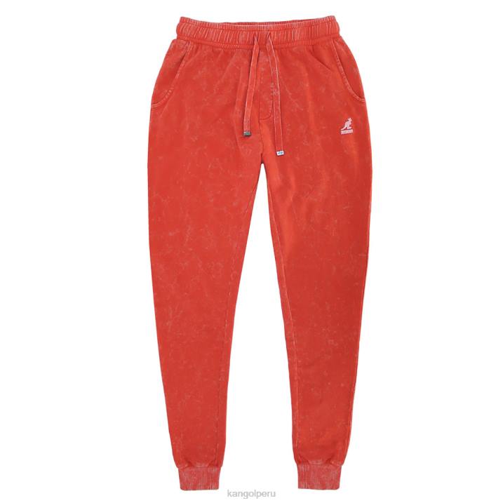 joggers con lavado ácido unisexo Kangol pantalones subidón de adrenalina B4VR1019