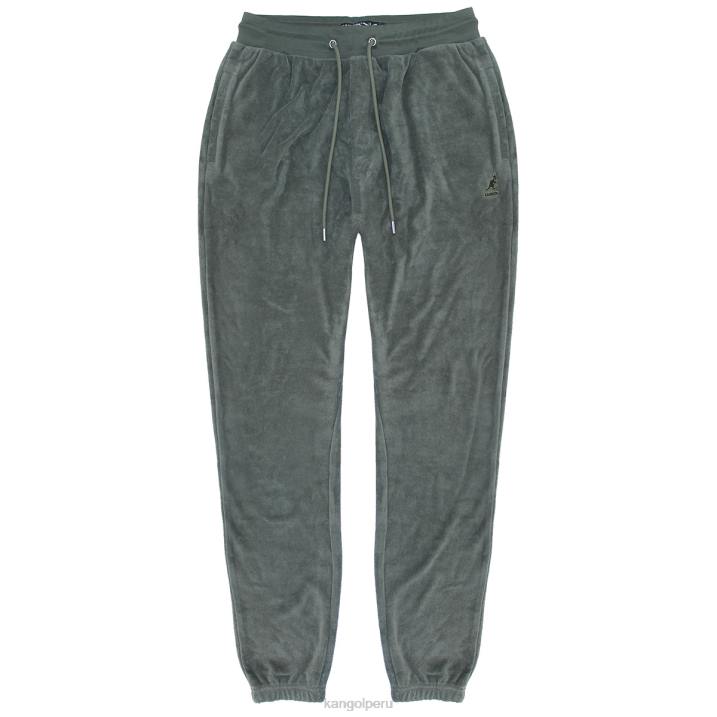 joggers de felpa hombres Kangol pantalones gris quimera B4VR1067
