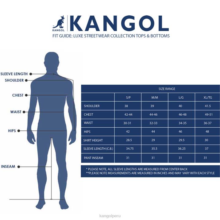 joggers de lujo unisexo Kangol pantalones azul lapislázuli B4VR1071