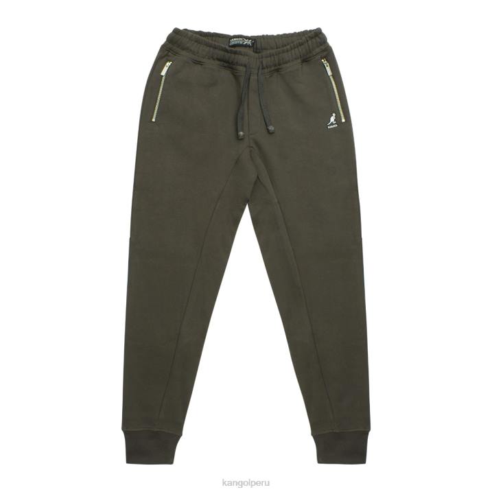 joggers de lujo unisexo Kangol pantalones carbón beluga B4VR1069