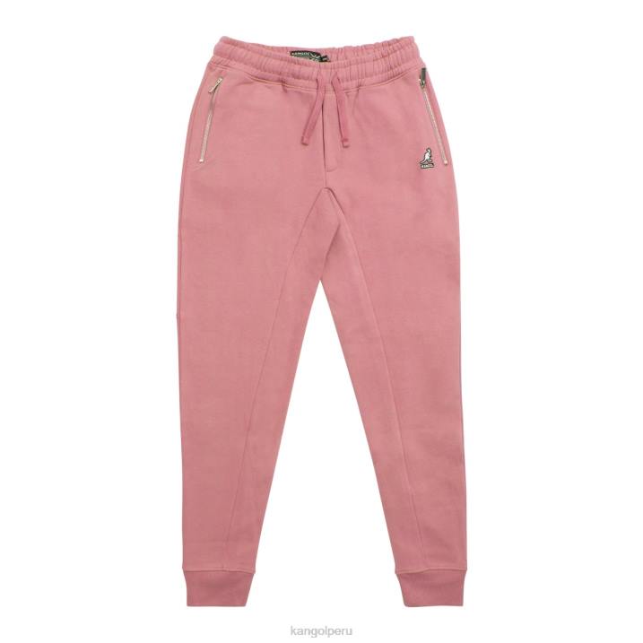 joggers de lujo unisexo Kangol pantalones mesa rosa B4VR1070