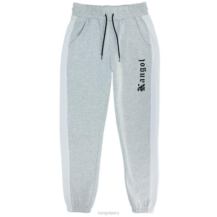 joggers góticos unisexo Kangol pantalones mezcla gris B4VR1027