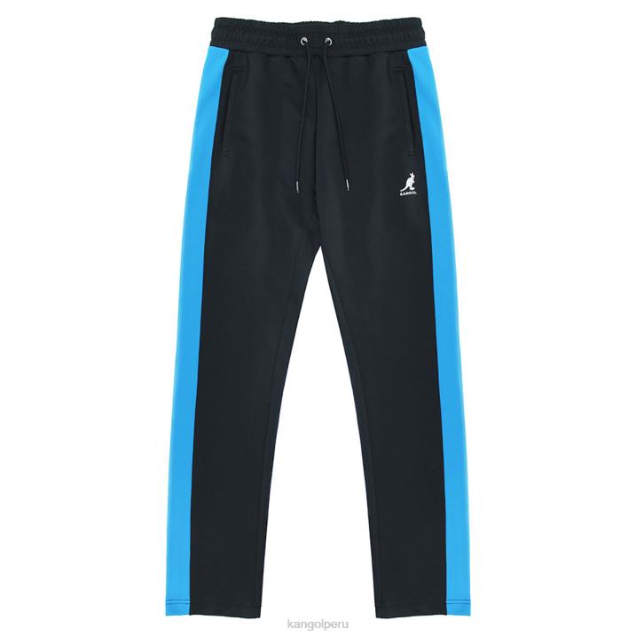 pantalones de chándal retros unisexo Kangol pantalones negro/real B4VR1042