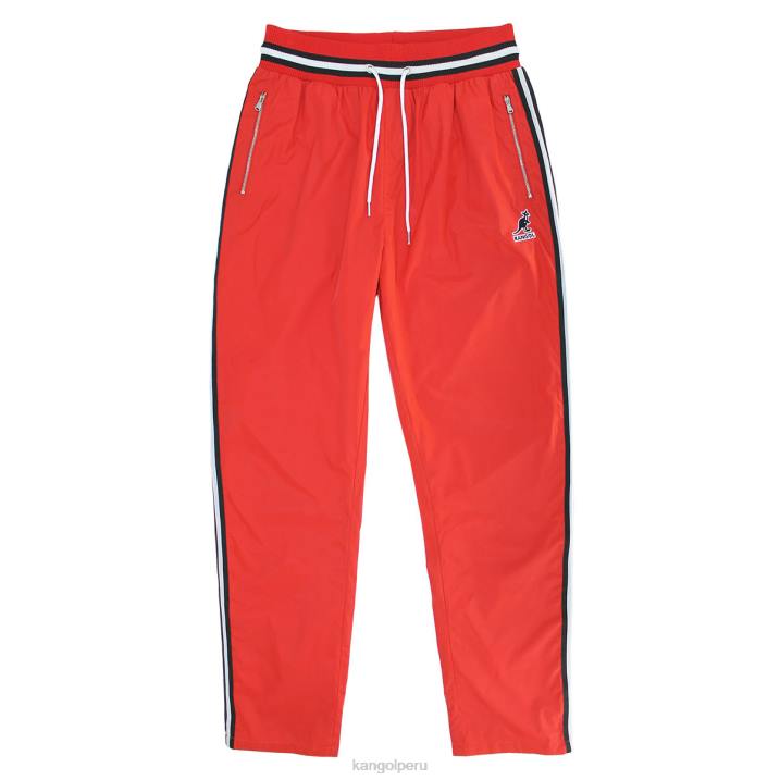 pantalones del día del juego unisexo Kangol pantalones rojo B4VR1018