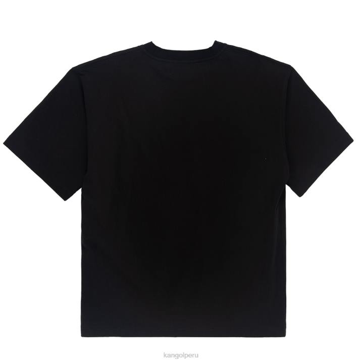 desde el tee de salto unisexo Kangol ropa negro azabache B4VR1236