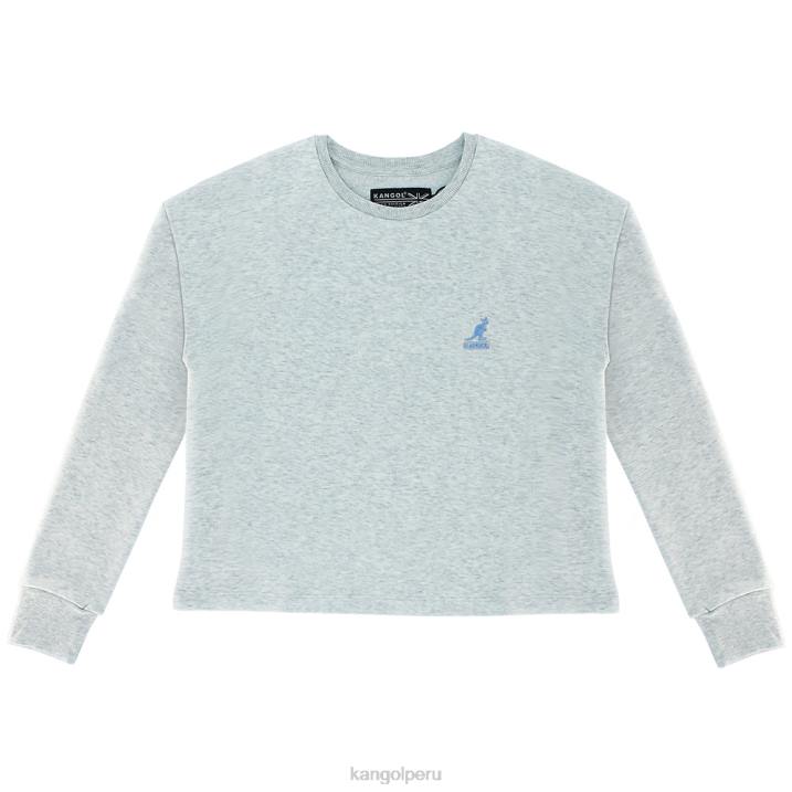 crop top básico de polar mujer Kangol ropa Aire libre B4VR1173