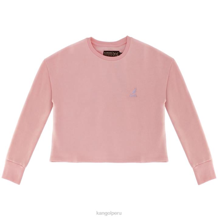 crop top básico de polar mujer Kangol ropa Aire libre B4VR1173