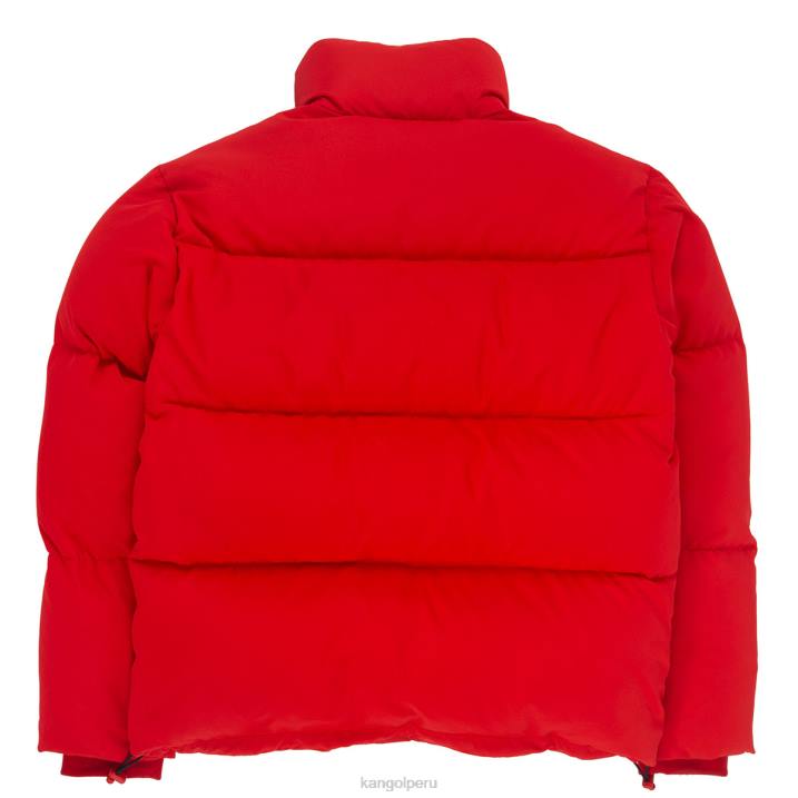 chamarra con bolsillo de parche unisexo Kangol ropa llama escarlata B4VR1231