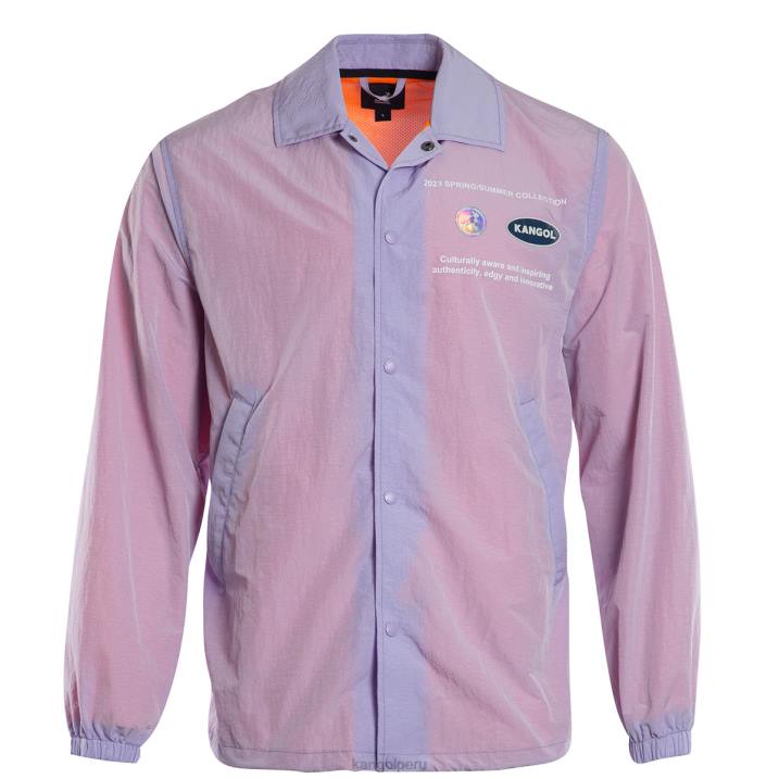 chaqueta fuera de este mundo unisexo Kangol ropa lavanda B4VR1203