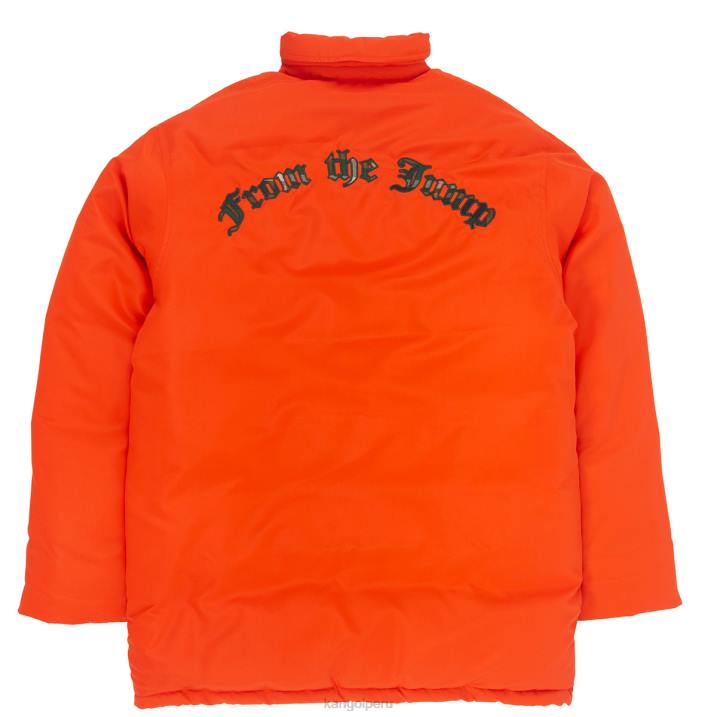 chaqueta oversize unisexo Kangol ropa tango mandarina B4VR1229