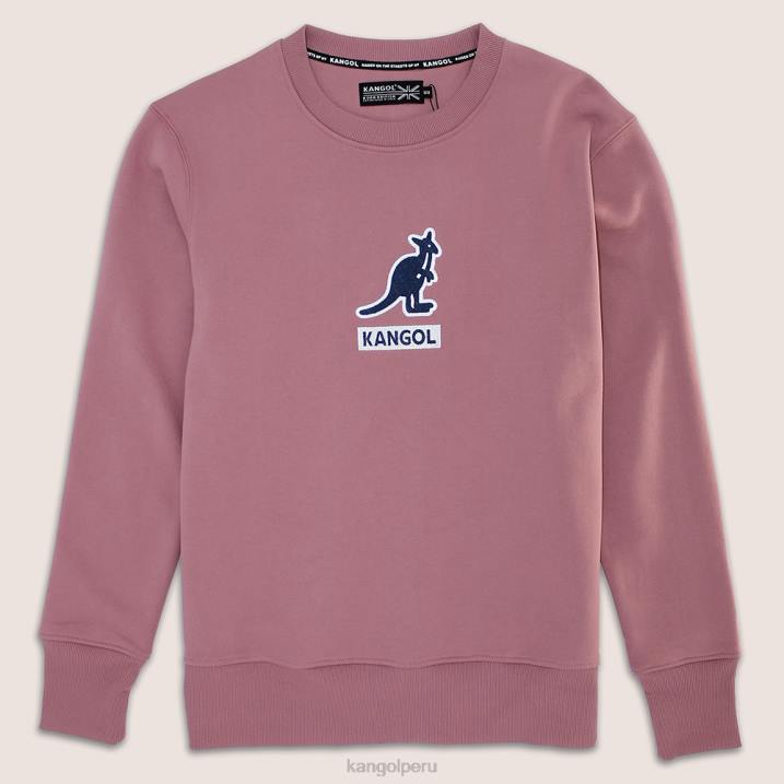 equipo bordado de lujo unisexo Kangol ropa mesa rosa B4VR1171