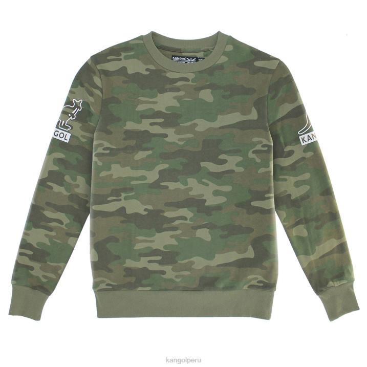 popover gótico unisexo Kangol ropa camuflaje B4VR1102