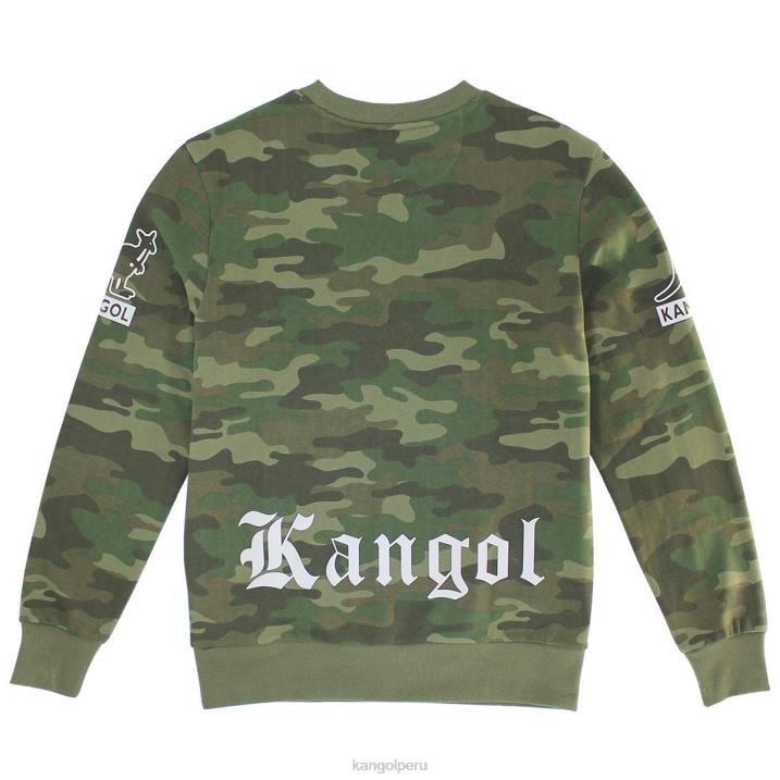popover gótico unisexo Kangol ropa camuflaje B4VR1102