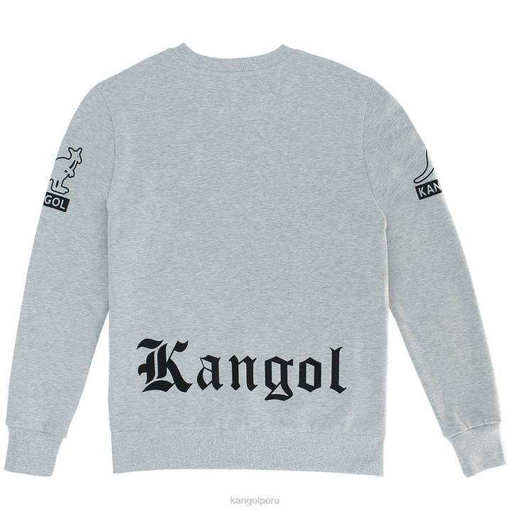 popover gótico unisexo Kangol ropa mezcla gris B4VR1103