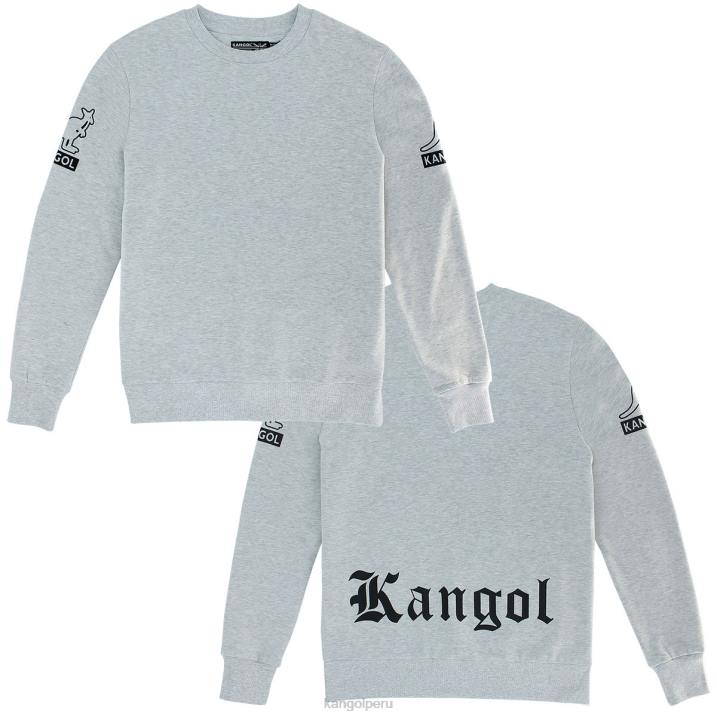 popover gótico unisexo Kangol ropa mezcla gris B4VR1103