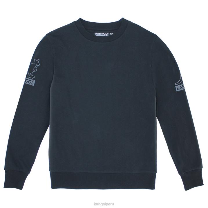 popover gótico unisexo Kangol ropa negro B4VR1101