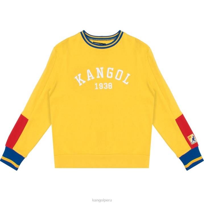 popover retro unisexo Kangol ropa combinación de limón B4VR1136